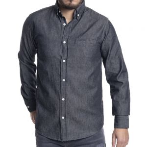 CHEMISE DENIM HOMME DEPART BLACK