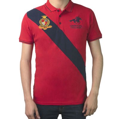 POLO AMERICAN COLLEGE ROUGE