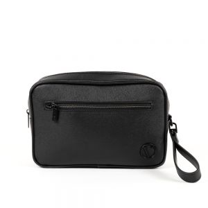 SACOCHE A MAIN DE LUXE VO7 HOMME CUIR NOIR