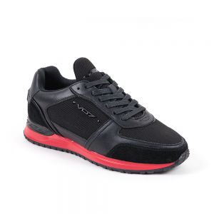 CHAUSSURE CASUAL VO7 MILAN ACM HOMME NOIR