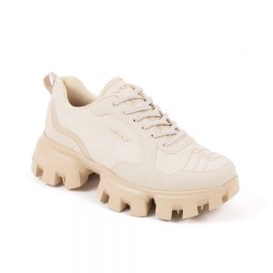 BASKETS DE LUXE VO7 AMBER FEMME BEIGE