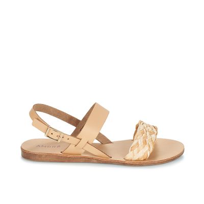 SANDALES ANDRÉ FEMME RAMATUELLA BEIGE