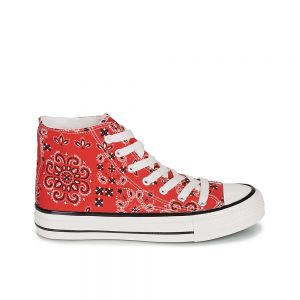 BASKETS MONTANTES ANDRÉ FEMME HEAVEN RED