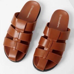 MULES THREADBARE ABEL HOMME CUIR TAN
