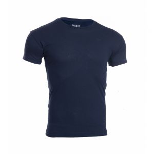 T-SHIRT HOMME DEPART  BLEU 100% COTON SIMPLE 