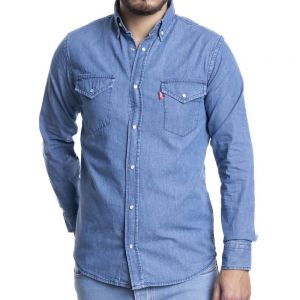 CHEMISE DENIM HOMME DEPART BLUE