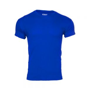 T-SHIRT HOMME DEPART  BLEU 100% COTON SIMPLE 