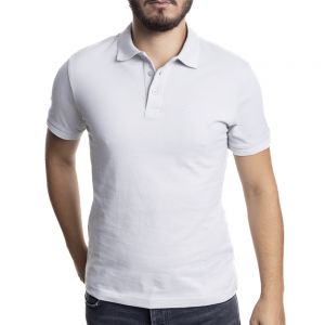 POLO SHIRT HOMME DEPART REGULAR GRIS 100% COTON