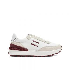 BASKETS TOMMY JEANS TJW TECH RUNNER HOMME BLANC