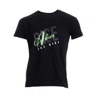 T-SHIRT HOMME DEPART NOIR 100% COTON