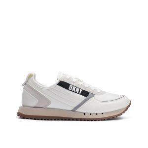 BASKETS DKNY MENS RUNNER WHITE BEIGE