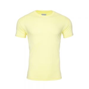 T-SHIRT HOMME DEPART  JAUNE 100% COTON SIMPLE 
