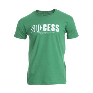 T-SHIRT HOMME DEPART VERT 100% COTON