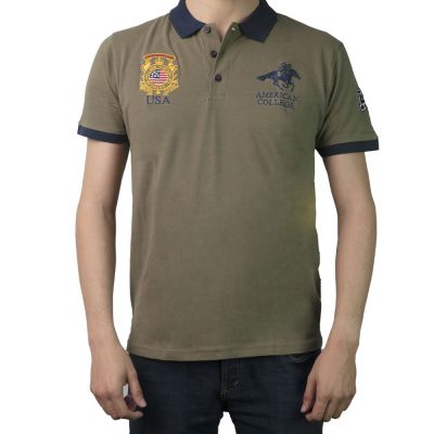POLO AMERICAN COLLEGE HOMME VERT